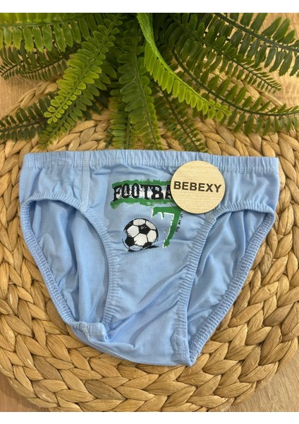 Erkek Çocuk Külot Mavi Futbol