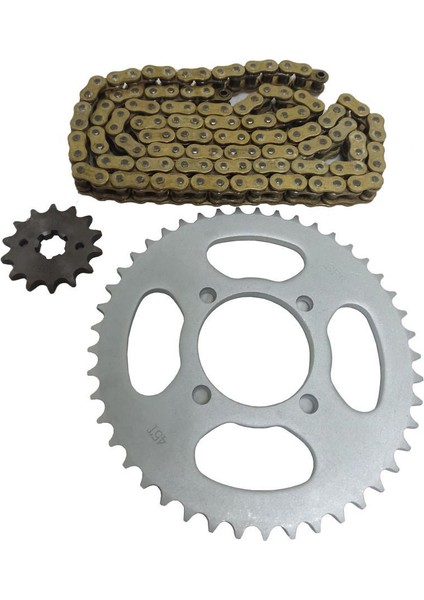 Ybr Sfr O'ringli Zincir Dişli Set 14T/45T 428H x 118L