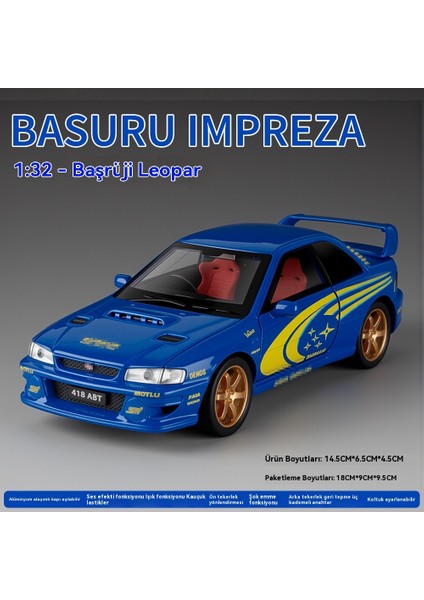 1 Ila 32 Pterler Ralli Versiyonu Alaşımlı Spor Otomobil Modeli (Yurt Dışından) indirimleri