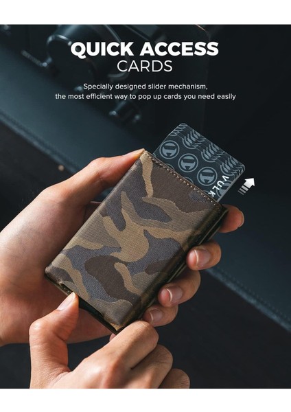 Ince Cüzdan Erkekler Için Açılır Kart Tutucu Minimalist Bifold Cüzdan Manyetik Kapatma 12 Kart fırsatları