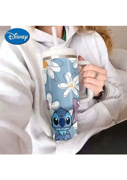 Stich Daisy Quencher Tumbler | 40 Oz (1,18 Lt) Pipetli Quencher Termos fırsatları