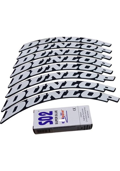 Dunlop Lastik Yanak Yazısı