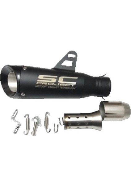 Sc Siyah Egzoz Susturuculu