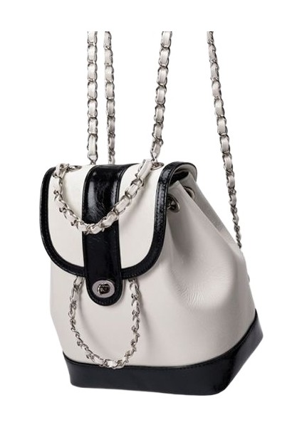 Kadın Chanel Tarzı Zincir Sırt Çantası (Yurt Dışından)