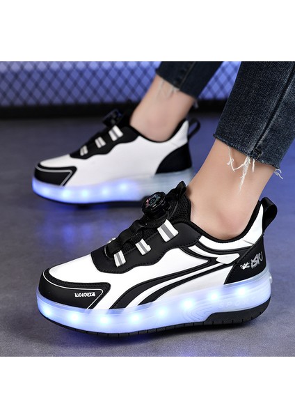 Vogue Stampede Dönen Tokalı Paten Dört Tekerlekli Geri Çekilebilir Paten (Yurt Dışından) fiyatları