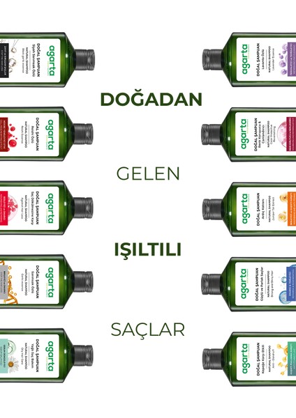 Doğal Şaç Dökülmesine Karşı Şampuan 400 ml modelleri