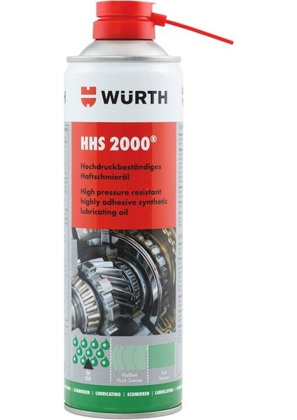 Hhs 2000 Yağlama Spreyi 500 ml