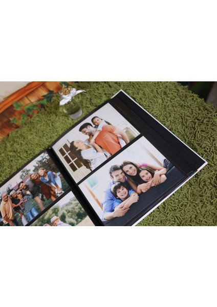13x18 cm 200'lük Deri Fotoğraf Albümü Beyaz modelleri