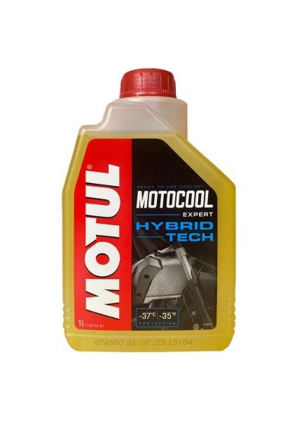 Motul Motocool Expert 37 Antifriz 1 Lt Sarı