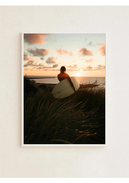 Golden Stillness – Renkli Fotoğraf Poster – 30X40 cm | Çerçevesiz fiyatları