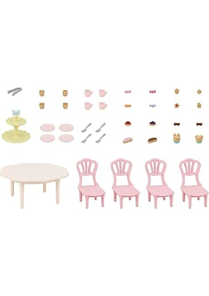Families - 5742 Kahve ve Pasta Seti - Oyuncak Bebek Evi Mobilyası fiyatları