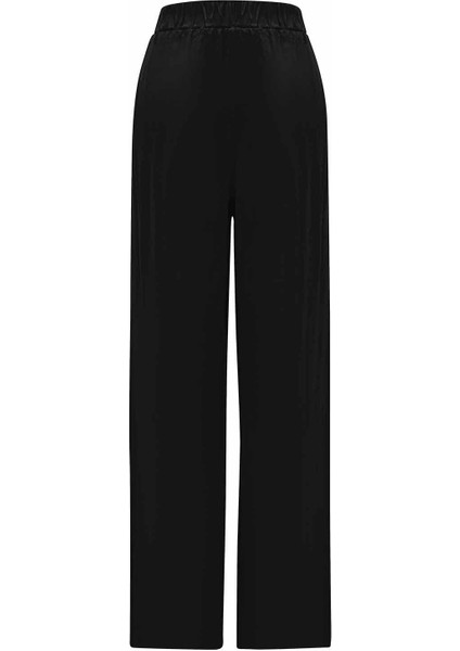 T25Y-7007 Mıssdalıda Bol Paça Saten Cupro Pantolon modelleri
