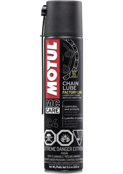 Motul C4 Sprey (Yüksek Isı)