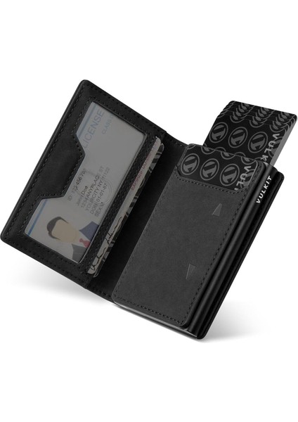 Ince Deri Cüzdan, Rfıd/nfc Korumalı, Kimlik Pencereli