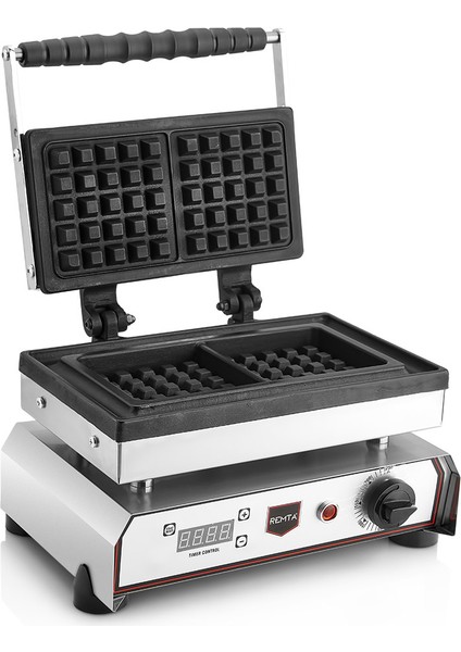 Mini Kare Model Waffle Makinası Elektrikli - W35