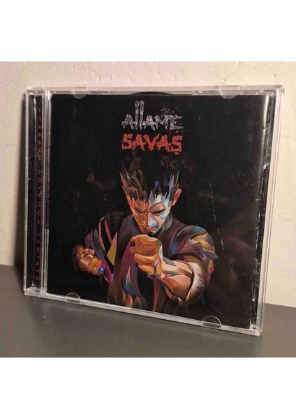 Allame - Savaş - Türkçe Rap CD (Orijinal Koleksiyonluk Ürün)