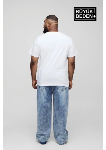 Süperlife Erkek Büyük Beden Milano Italia Baskılı Bisiklet Yaka Tshırt SPR25BTS907 fiyatları