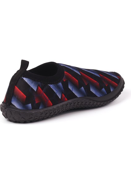 Erkek Lacivert Kaydırmaz Tabanlı Ergonomik Tasarımlı Dayanıklı Plaj, Havuz, Deniz Ayakkabısı indirimleri