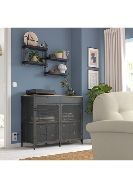 Apotekare Duvar Rafı Siyah 50X52 cm Modern Dekoratif Raf Salon Banyo Mutfak Şık Dayanıklı Kitaplık Organizer modelleri
