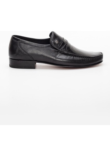 Rok Saraçlı Glase Deri Siyah Erkek Klasik Ayakkabı modelleri