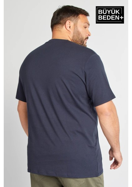 Süperlife Erkek Büyük Beden V Yaka Tshırt SPRBTS09 modelleri