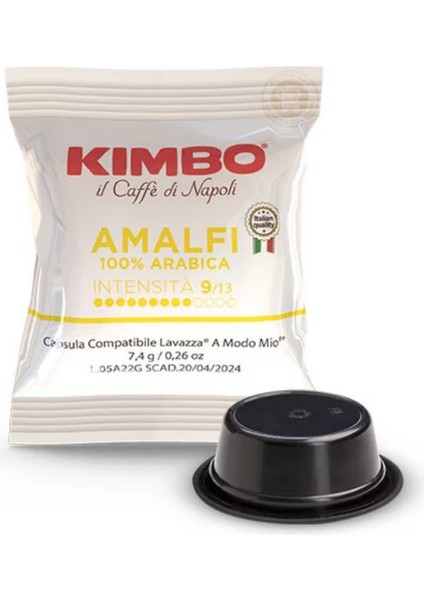 A Modo Mio Uyumlu Amalfi Arabica Kapsül Kahve (50’li Kutuda) fiyatları