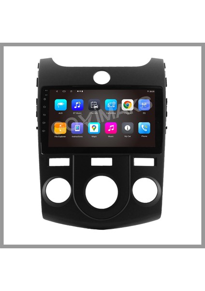 GOVİMAKS KIA CERATO FORTE SİYAH 2010-2012 UYUMLU 4 GB RAM 64 GB HAFIZA ANDROID MULTIMEDIA TEYP