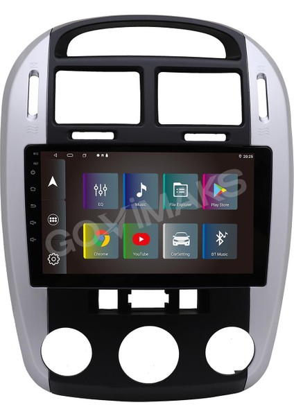 GOVİMAKS KIA CERATO GRİ ANALOG 2006-2009 UYUMLU 4 GB RAM 64 GB HAFIZA ANDROID MULTIMEDIA TEYP