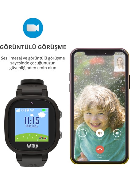 Watch 5e Sim Kartlı Akıllı Çocuk Saati indirimleri