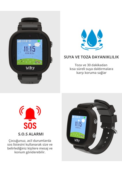 Watch 5e Sim Kartlı Akıllı Çocuk Saati