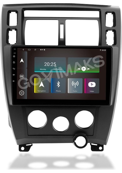 GOVİMAKS HYUNDAİ TUCSON 2006-2013 UYUMLU 6 GB RAM 128 GB HAFIZA ANDROID MULTIMEDIA TEYP