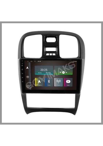 GOVİMAKS HYUNDAİ SONATA 2004-2008 UYUMLU 2 GB RAM 32 GB HAFIZA ANDROID MULTIMEDIA TEYP