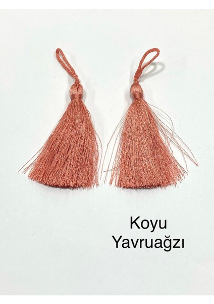 Floş Püskül / 2 Li Set / 7 cm / Seri 2