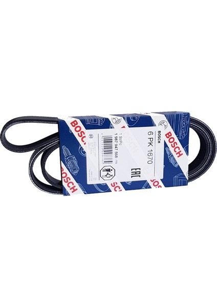 Kanallı V Kayış 6PK1670 1,3 Mjt Linea - Doblo - Fiorino