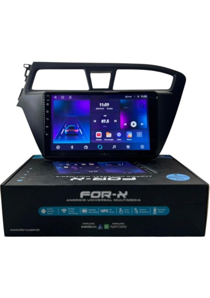 Hyundai I20 2015-2018 Forx 6-128 Tam Profesyonel Oem Multimedia