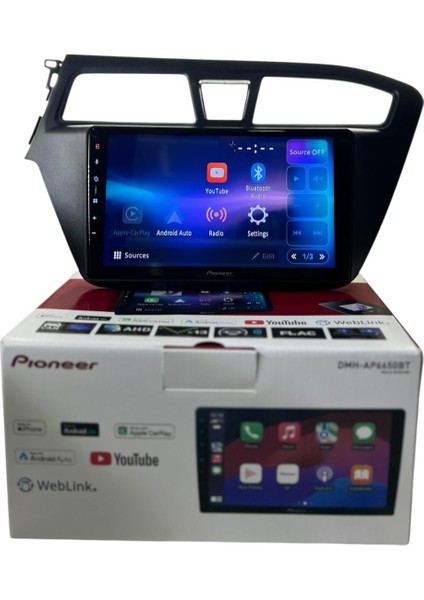 Hyundai I20 2015-2018 Pioneer 4-64 Tam Profesyonel Oem Multimedia