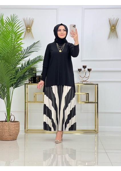 Parça Desenli Sandy Etekli Takım