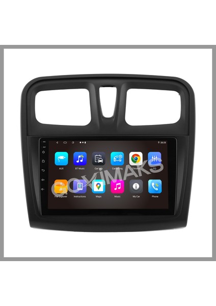 GOVİMAKS DACIA SANDERO LOGAN 2015-2018 UYUMLU 8 GB RAM 128 GB HAFIZA ANDROID MULTIMEDIA TEYP modelleri