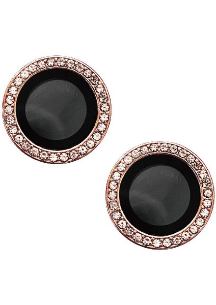 iPhone 15 Plus Uyumlu Arth Cl-06 Kamera Lens Koruyucu-Pembe