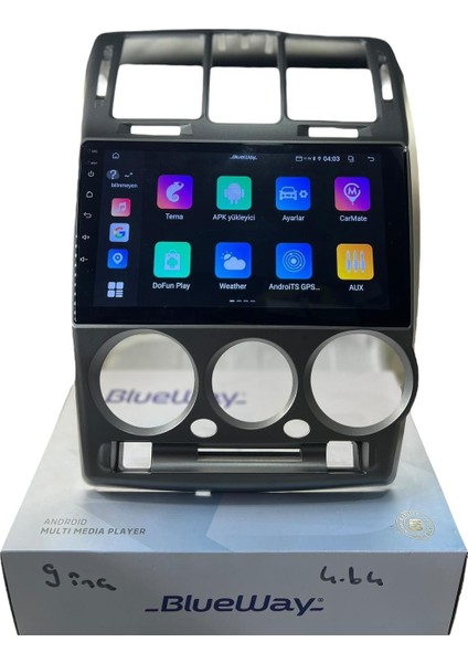 Hyundai Getz (Gri) Blueway 4-64 Profesyonel Oem Multimedia fırsatları