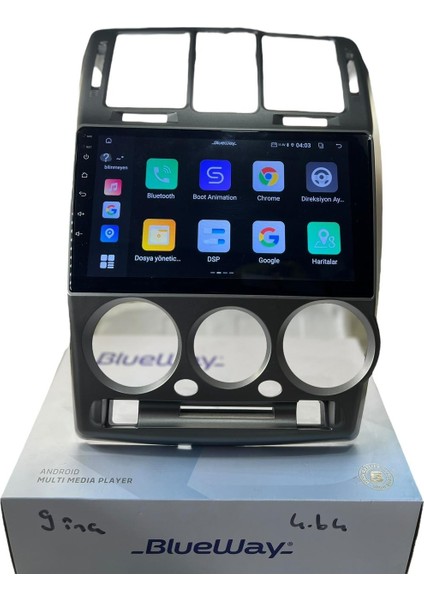 Hyundai Getz (Gri) Blueway 4-64 Profesyonel Oem Multimedia indirimleri