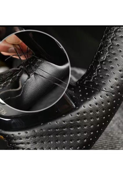 Honda Civic Fb7 Araca Özgü Dikmeli Direksiyon Kılıfı Bentley Deri Siyah fırsatları