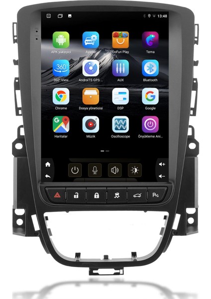 GOVİMAKS OPEL ASTRA J 2009-2015 UYUMLU TESLA 2 GB RAM 32 GB HAFIZA ANDROID MULTIMEDIA TEYP fiyatları