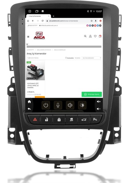 GOVİMAKS OPEL ASTRA J 2009-2015 UYUMLU TESLA 2 GB RAM 32 GB HAFIZA ANDROID MULTIMEDIA TEYP modelleri