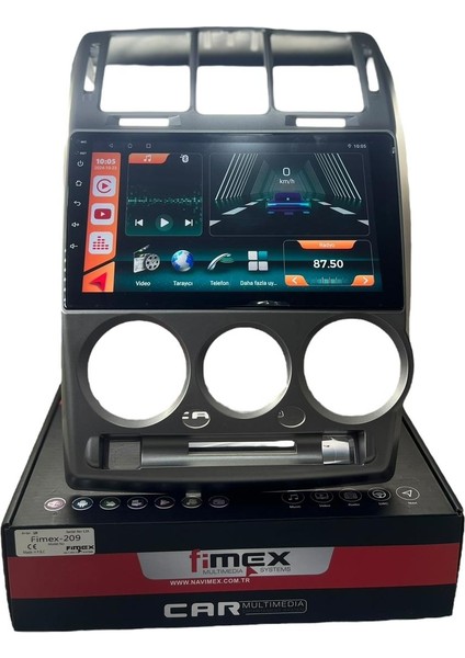 Hyundai Getz (Gri) Fimex 4-64 (Fanlı) Dspli Pro Oem Multimedia