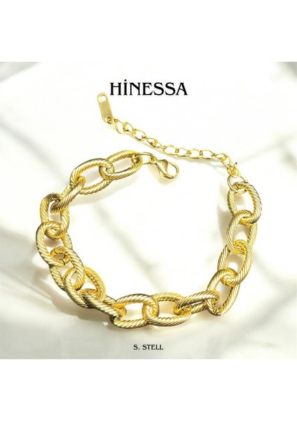 Çelik Paslanmaz Bileklik Gold