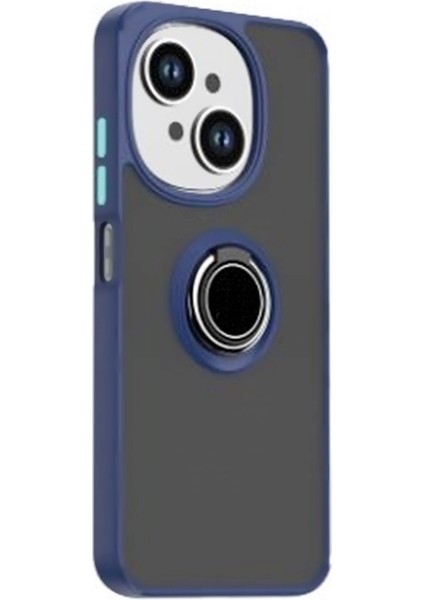 Tecno Spark Go 1 Kılıf Montreal Yüzüklü Arkası Buğulu