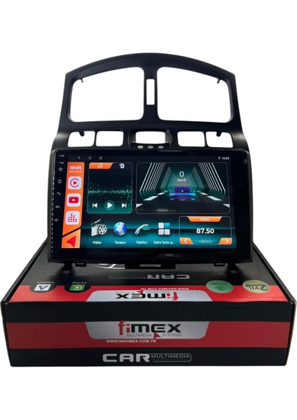 Hyundai Santafe 2005-2015 Fimex 4-64 (Fanlı) Dspli Pro Oem Multimedia