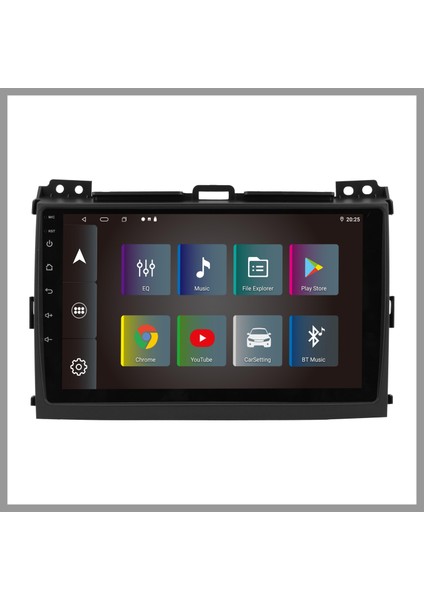 GOVİMAKS TOYOTA LAND CRUISER 2004-2009 UYUMLU 2 GB RAM 32 GB HAFIZA ANDROID MULTIMEDIA TEYP fiyatları