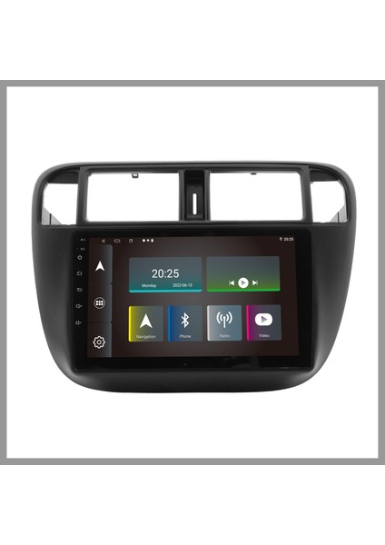 GOVİMAKS HONDA IES 1996-2001 UYUMLU 8 GB RAM 128 GB HAFIZA ANDROID MULTIMEDIA TEYP